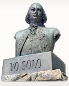 Bernardo de Gálvez, Yo Solo