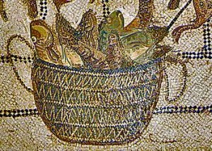 Mosaico de garum romano