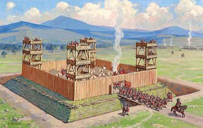 Los Castrum, campamentos fortificados Romanos