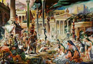 El ocaso del Imperio Romano