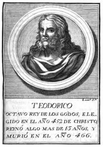 Imagen 3. Teodorico II , rey de los visigodos.