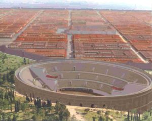 Itálica Romana en 3D