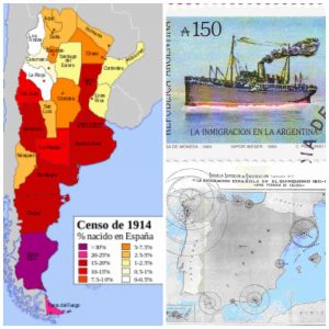 La inmigración española y europea en la Argentina