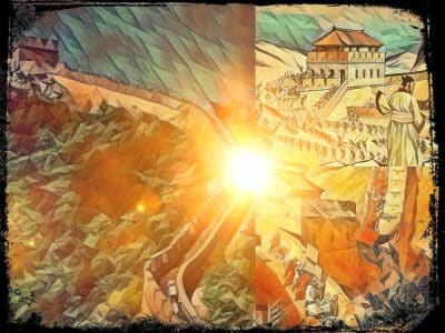 La Gran Muralla China, el dragón de piedra