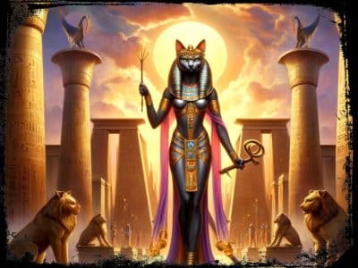 Bastet: Protectora de Egipto y Señora de los Felinos
